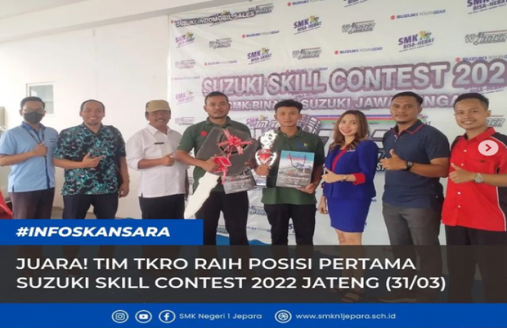 Juara 1 Suzuki Skill Contest 2022